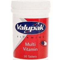 Valupak Vitamins Muiltivitamins 60 Tablets