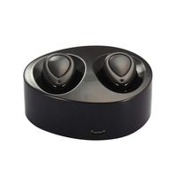 Uonlytech TWS-K2 Wireless Stereo Bluetooth 4.1 Earbuds Mini Invisible Noise Reduction high Sound Quality Earphones with a Portable Charger Compatible with iPhone Android Samsung