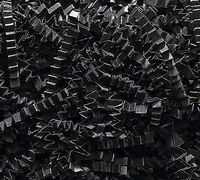 Risalana U Choose Size! Jet Black Gift Basket Shred Crinkle Paper Grass Filler Bedding (12 Oz Bag)