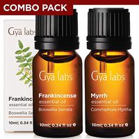 Frankincense & Myrrh Essential Oil Combo Pack – 100% Pure Therapeutic Grade Frankincense and Myrrh Oil