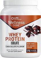 Life Extension Wellness Code Whey Protein Isolate, Chocolate, 437 Gram