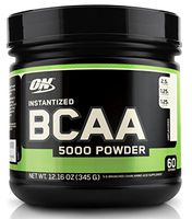 OPTIMUM NUTRITION Instantized BCAA 5000mg Powder, Unflavored, Keto Friendly, 60 Servings