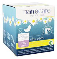 Natracare Natural UItra Pads Organic Cotton Cover - Long - 10 Count