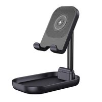 ZHENXI Fast Wireless Charging Stand Holder - Multi-Function Desktop Phone Stand Holder Fast Wireless Charging Tablet Support