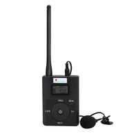 fosa Audio Transmitter, Portable Wireless Stereo Music Transmitter for 3.5mm Audio Devices,Low-power FM Radio Stereo Broadcast Adapter with Antenna