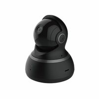 YI Dome Security Camera 1080p HD Pan/Tilt/Zoom 2.4G IP Surveillance System, Optional 24/7 Emergency Response, Auto-Cruise, Motion Track, Night Vision, iOS/Android App Available - Black