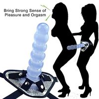 Blue Crystal 9in Role-Playing Massaging Tool for Couples Sexy - Adullt Pleasure Toys CDYJ2