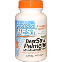Doctor's Best, Euromed, Best Saw Palmetto, Standardized Extract