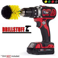 Cleaning Supplies - Bathroom Accessories - Drill Brush - Shower Cleaner - Shower Curtain - Bathtub - Bath Mat - Sink - Tile - Grout Cleaner - Scrub Brush - Porcelain - Cast Iron - Tub - Fiberglass