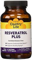 Country Life Resveratrol Plus (veg Caps), 120-Count by Country Life