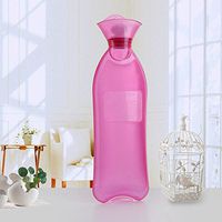 Hot water bottle Hot water bottle pink Children hot water bottle Hot water bottle pvc Hot water bottle explosion-prooff800ml-pink-A
