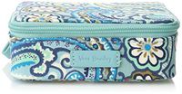 Vera Bradley womens Iconic Travel Pill Case, Signature Cotton, Daisy Dot Paisley, One Size