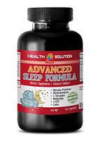 mucuna - Advanced Sleep Formula 952MG - melatonin - 1 Bottle (60 Capsules)