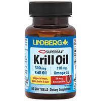 Lindberg Krill Oil 500 mg Superba 60 Softgels