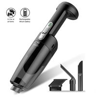 Honlibey 120W High Power Vacuum Cleaner, Portable Cordless Handheld Vacuum Dry and Wet Vacuum Cleaner Car Vacuum Auto Vacuum Pet Vacuum for Car,Home,Office,Baby Room,Pet House,Workshop