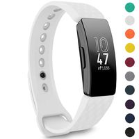 findway Compatible with Fitbit Inspire HR Bands/Fitbit Inspire Band, Adjustable Soft Silicone Inspire Straps for Women Men Sports Replacement Accessories Bands for Inspire/Inspire HR Fitness Tracker