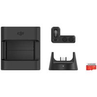 Osmo Pocket Genuine Expansion Kit Controller Wheel Wireless Module Accessory Mount Smartphone 3.5mm Mic Microphone Adapter Compatible with DJI OSMO Pocket Accessories (Osmo Pocket Expansion Kit)
