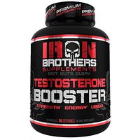 Testosterone Booster for Men - Estrogen Blocker - Supplement Natural Energy, Strength & Stamina - Lean Muscle Growth - Promotes Fat Loss - Increase Male Performance (1 Bottle) 90 Capsules/Pills