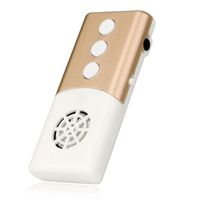 MChoice Mini USB MP3 Music Media Player Light Support 16GB Micro SD TF Card Speaker (Gold)