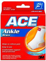 Ace Woven Cotton Ankle Brace - Medium (8.25-10") [Health and Beauty]