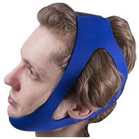 Chin Strips Strap for Stop Snoring, Elastic Belt Band with Adjustable Locker,Comfortable & Breathable, Universal Size