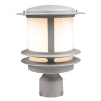 PLC Lighting 1896 SL Exterior Post Light, Silver