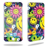 MightySkins Skin Compatible with Apple iPhone 6 - Peace Smile | Protective, Durable, and Unique Vinyl Decal wrap Cover | Easy to Apply, Remove, and Change Styles | Made in The USA