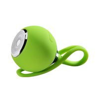 Sudroid Portable Outdoor Sports Waterproof Bluetooth Speaker Mini Ball Pendant Stereo Speaker with Bass Effect and TF Music Mode (Green)