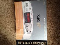 undercababiner clock radio am%2Ffm radio digital clock gpx