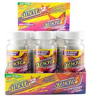 Stacker 3 Metabolizing Fat Burner with Chitosan (12 Bottles) 20 Pills Each Bottle