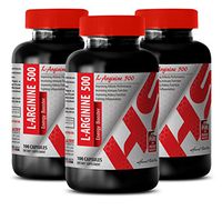 L arginine Powder - L - ARGININE Energy Booster 500 MG - Boost Sexual Desire (3 Bottles)