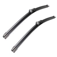 2 wipers Factory Fit GMC Terrain Chevrolet Equinox 2010-2017 Ford Kuga MK1 2008-2012 Original Equipment Replacement Wiper Blade Set - 24"/17" (Set of 2) Top Lock 19mm