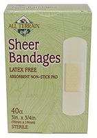 All Terrain Bandage,Sheer 3/4 Inch X 3 Inch - 40 CT, 4 pack