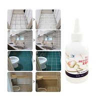 Loprt Tile Grout Sealant,Repair Seam Filling Reform Wall Glue,Floor Gap Refill Agent 5oz (1 pc)
