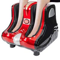 Foot Massager, Smart Shiatsu Kneading, Rolling and Heating Foot and Calf Leg Massager, Built-in Infrared Heating Function and Power Cord, Personal Health Studio Leg Beautician