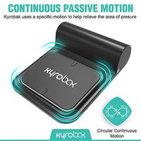 Kyrobak Platinum Electric Back Massager- an at-Home Device. Treat Lower Back Pain with Continuous Passive Motion (CPM) & Oscillation Therapy-a Non-Invasive Clinically Approved to Relieve Muscle Pain