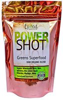 100 % PURE - RAW ORGANIC VEGAN - Power Shot Greens Superfood Blend - Spirulina, Chlorella, Wheat Grass, Blue-Green Algae, Moringa + - 60 SERVINGS from Essona Organics, Powder - 180 gms. Order Today!