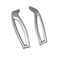 Rqing For Toyota C-HR CHR 2017 2018 2019 2020 Matte Chrome Interior Front Uper Air Condition Vent Outlet Cover Trims