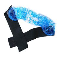 Anyren Gel Pack Wrap with Elastic Strap for Hot/Cold Therapy, Reusable Head Physiotherapy Bag for Physical Cooling, Pain Relief, First Aid Gel Ice Bag