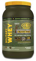 Advanced Genetics Military Whey, New Zealand Whey, Chocolate, Natural Colors & Flavors, 2LB, 30 Servings