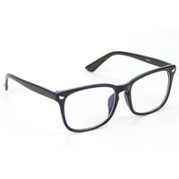 Cyxus Blue Light UV Blocking Reading Glasses, Anti Eyestrain Eyewear, Matte Black Frame