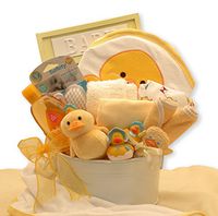 Gender Neutral Baby Gift: Bath Time Baby Gift Set -Medium