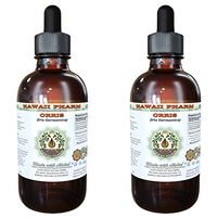 Orris Alcohol-Free Liquid Extract, Organic Orris (Iris germanica) Dried Root Glycerite Natural Herbal Supplement, Hawaii Pharm, USA 2x4 fl.oz
