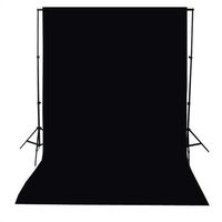 YJYdada Photography Studio Background Pure Color Photography Backdrops Studio Props (Black)