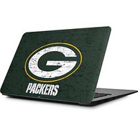 Skinit Decal Laptop Skin for MacBook Air 11.6 (2010-2017) - Officially Licensed NFL Green Bay Packers Distressed Design