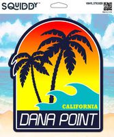 Squiddy Dana Point California - Vinyl Sticker Decal for Phone, Laptop, Water Bottle (3" high)
