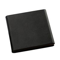 HP95(TM) Leather Tobacco Cigarette Card Holder Storage Case Box Container for Men (Black)