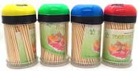 96 Toothpick DISPENSERS PRE-Packed with 170 Picks in Each Unit Wholesale Bulk Lot