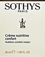 Sothys Nutritive Comfort Cream 50ml(1.69oz) New Fresh Product