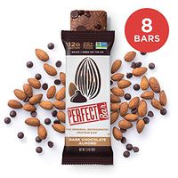 Perfect Bar Original Refrigerated Protein Bar, Dark Chocolate Almond, 2.2 Ounce Bar, 8 Count